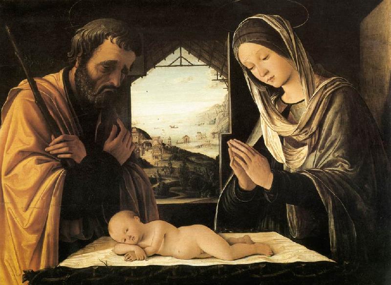 COSTA, Lorenzo Nativity d oil painting image